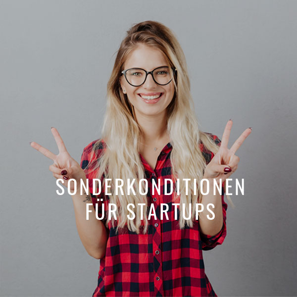 Sonderkonditionen für Startups