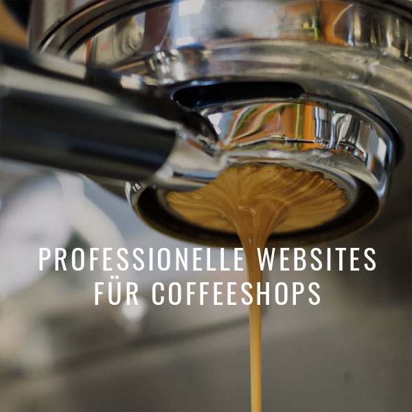 Websites für Coffeeshops
