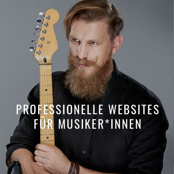 Websites für Musiker